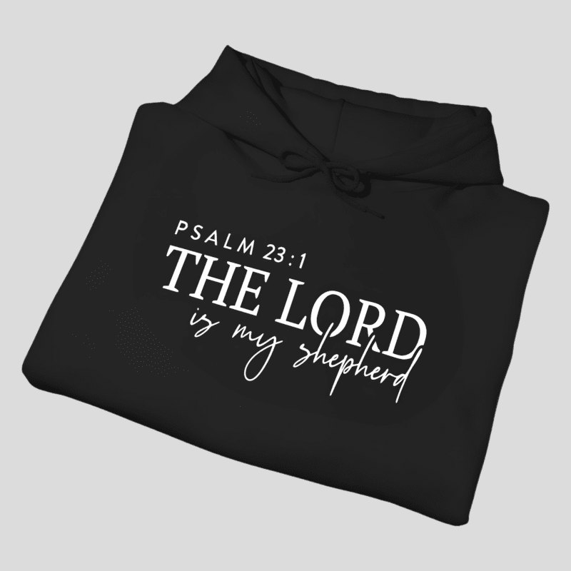 The Lord is My Shepherd Hoodie: Comfort in Faith - Daywone