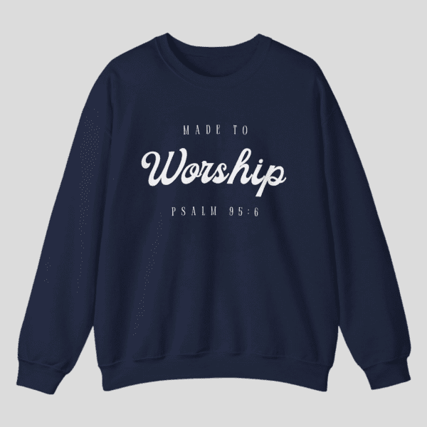 Made to Worship Sweatshirt – Christian Gildan 18000