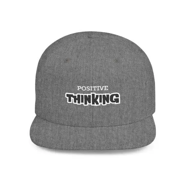 Snapback Hat Positive Thinking