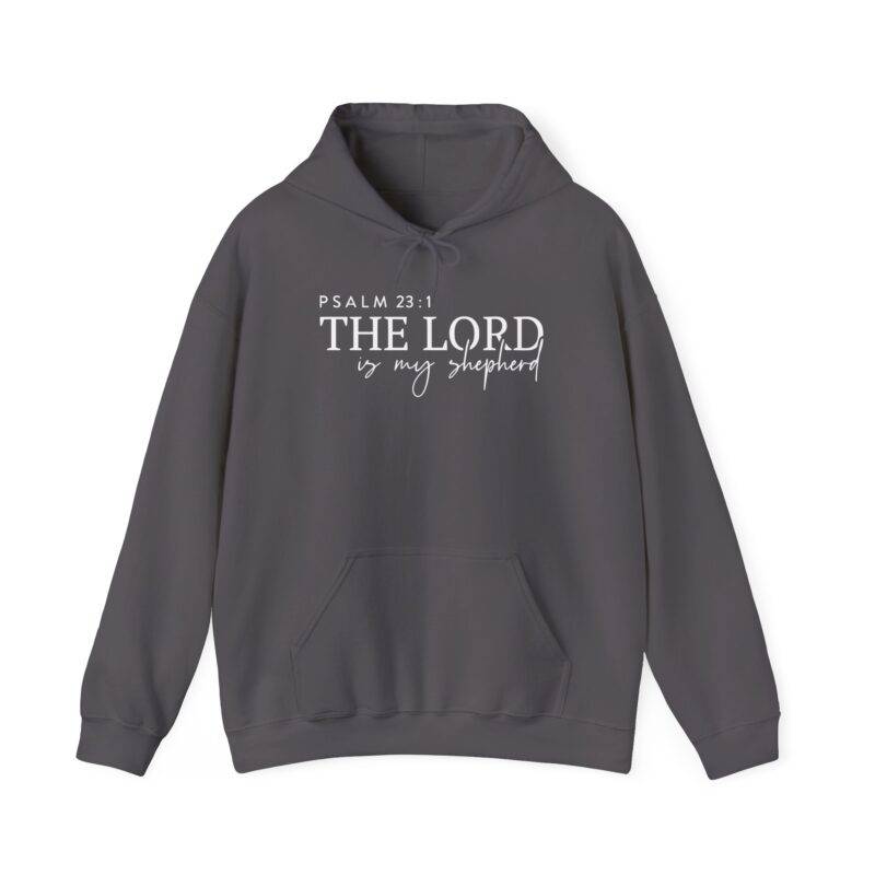 The Lord is My Shepherd Hoodie – Christian Gildan 18500 Sweatshirt - Image 4