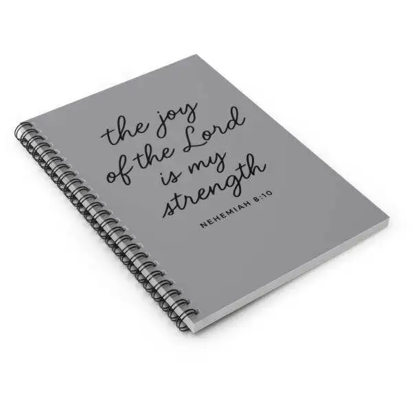 Bible Verse Journal - Spiral Notebook