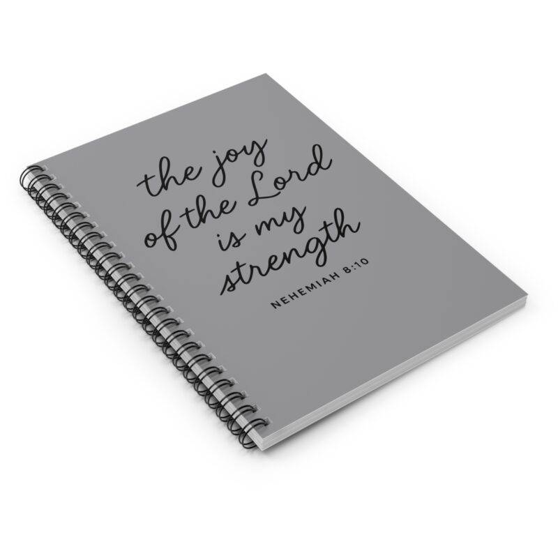 Bible Verse Journal - Spiral Notebook