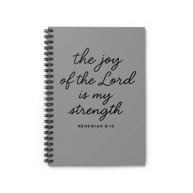 Bible Verse Journal - Spiral Notebook - Image 2