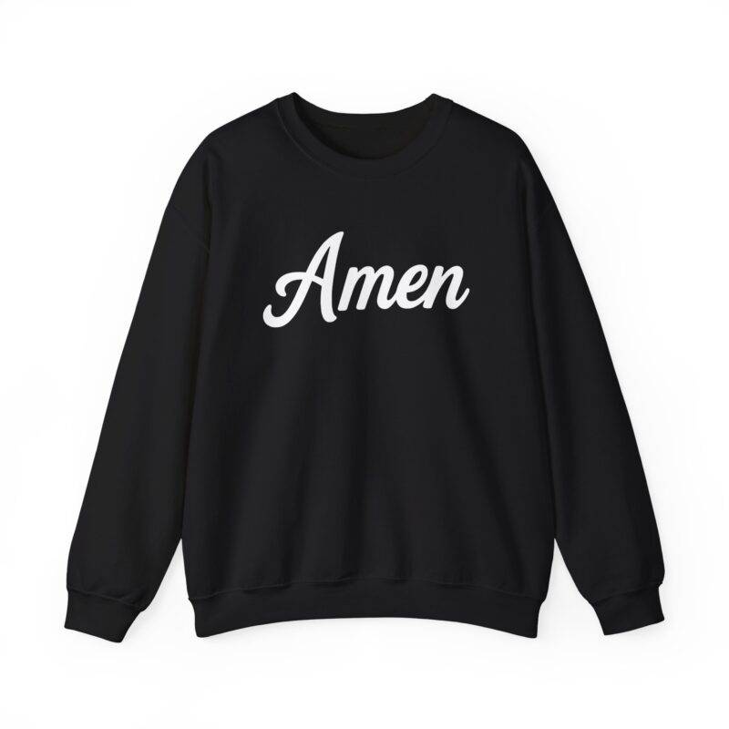 Amen Christian Sweatshirt – Gildan 18000 Faith Pullover