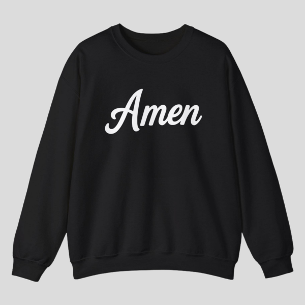 Amen Christian Sweatshirt – Gildan 18000 Faith Pullover