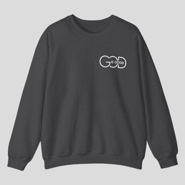 God Is Good Crewneck Sweatshirt (Gildan 18000)