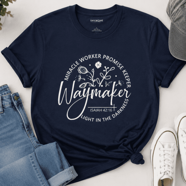 Waymaker T-Shirt – Minimal Christian T Shirt